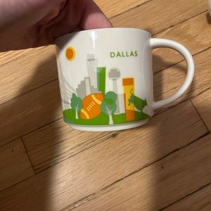 Dallas You Are Here Mug from Starbucks.